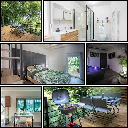 Evasion Avec Terrasse Suspendue - Parking - Wifi Golbey