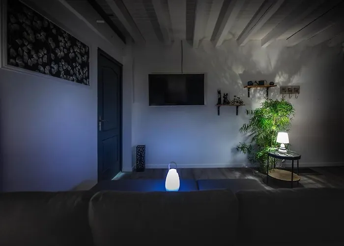 Evasion Avec Terrasse Suspendue - Parking - Wifi アパート Golbey